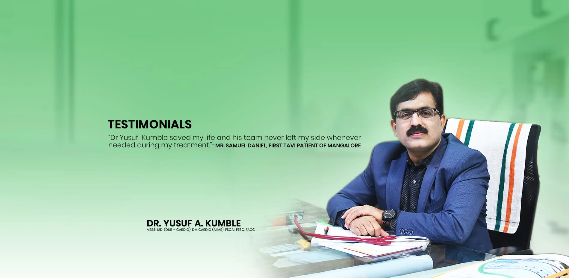 Homeslide Yusuf Kumble